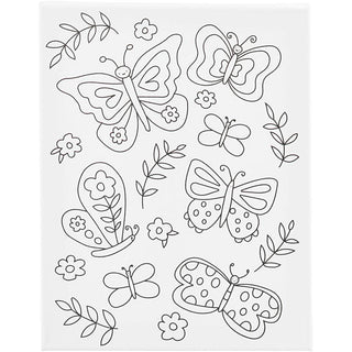 Creativ Colour-in Canvas Various Themes