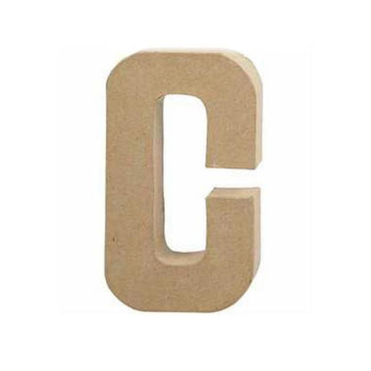 Papier Mâché Letters and Numbers - 10 cm-20.5 cm