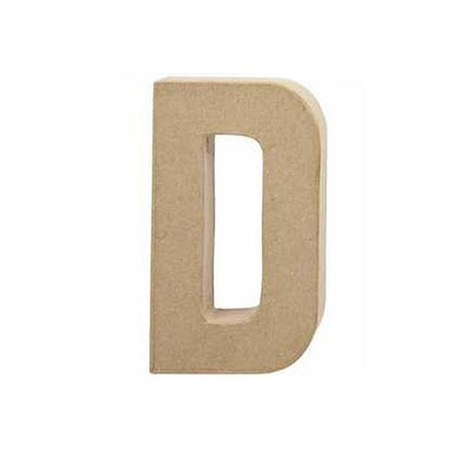 Papier Mâché Letters and Numbers - 10 cm-20.5 cm