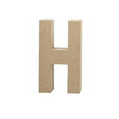 Papier Mâché Letters and Numbers - 10 cm-20.5 cm