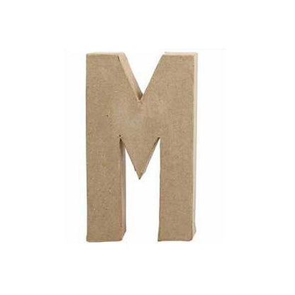 Papier Mâché Letters and Numbers - 10 cm-20.5 cm