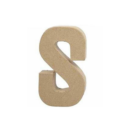 Papier Mâché Letters and Numbers - 10 cm-20.5 cm