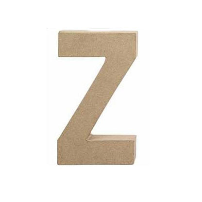 Papier Mâché Letters and Numbers - 10 cm-20.5 cm