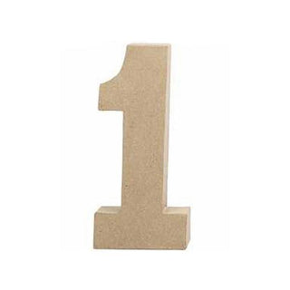 Papier Mâché Letters and Numbers - 10 cm-20.5 cm