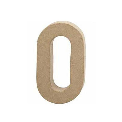 Papier Mâché Letters and Numbers - 10 cm-20.5 cm