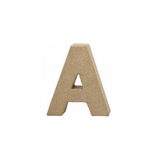Papier Mâché Letters and Numbers - 10 cm-20.5 cm