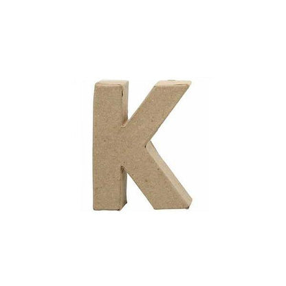Papier Mâché Letters and Numbers - 10 cm-20.5 cm