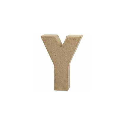 Papier Mâché Letters and Numbers - 10 cm-20.5 cm