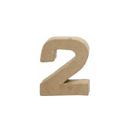 Papier Mâché Letters and Numbers - 10 cm-20.5 cm