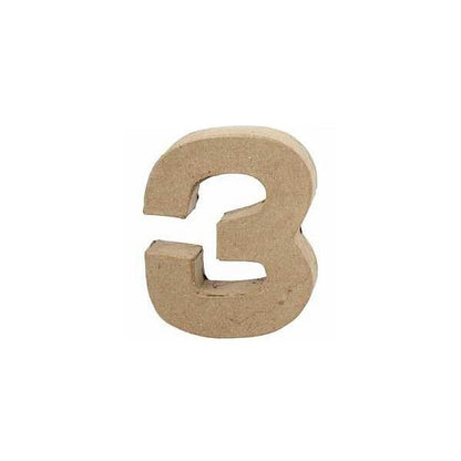 Papier Mâché Letters and Numbers - 10 cm-20.5 cm