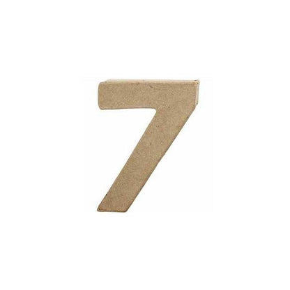 Papier Mâché Letters and Numbers - 10 cm-20.5 cm