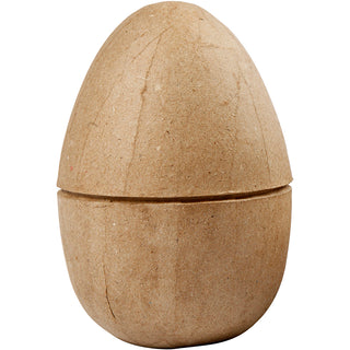 Divided egg, H: 12 cm, dia. 9 cm, 1 pc