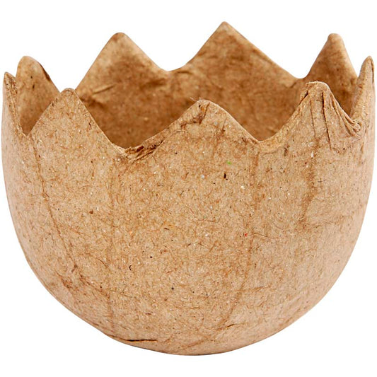 Eggshell, H: 4 cm, dia. 5 cm, 8 pc