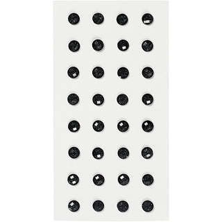 Creativ Rhinestones – 8 mm Diameter, 32 Pieces per Pack
