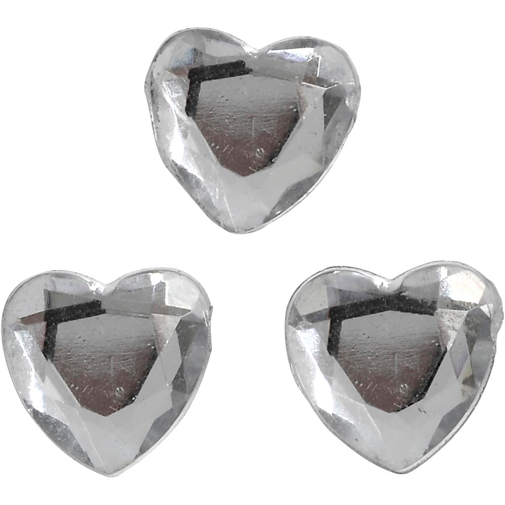 Creativ Silver Rhinestones – 10 mm, 150 Pieces per Pack