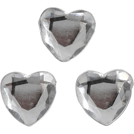 Creativ Silver Rhinestones – 10 mm, 150 Pieces per Pack