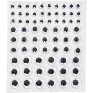 Creativ Wiggly Eyes (self adhesive)