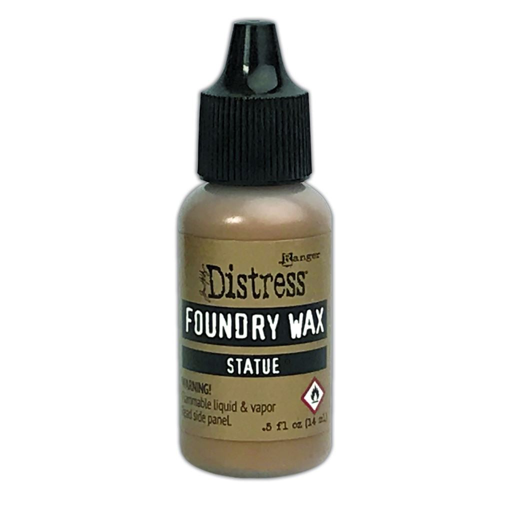 Tim Holtz Distress Foundry Wax Kit - Sterling/Statue