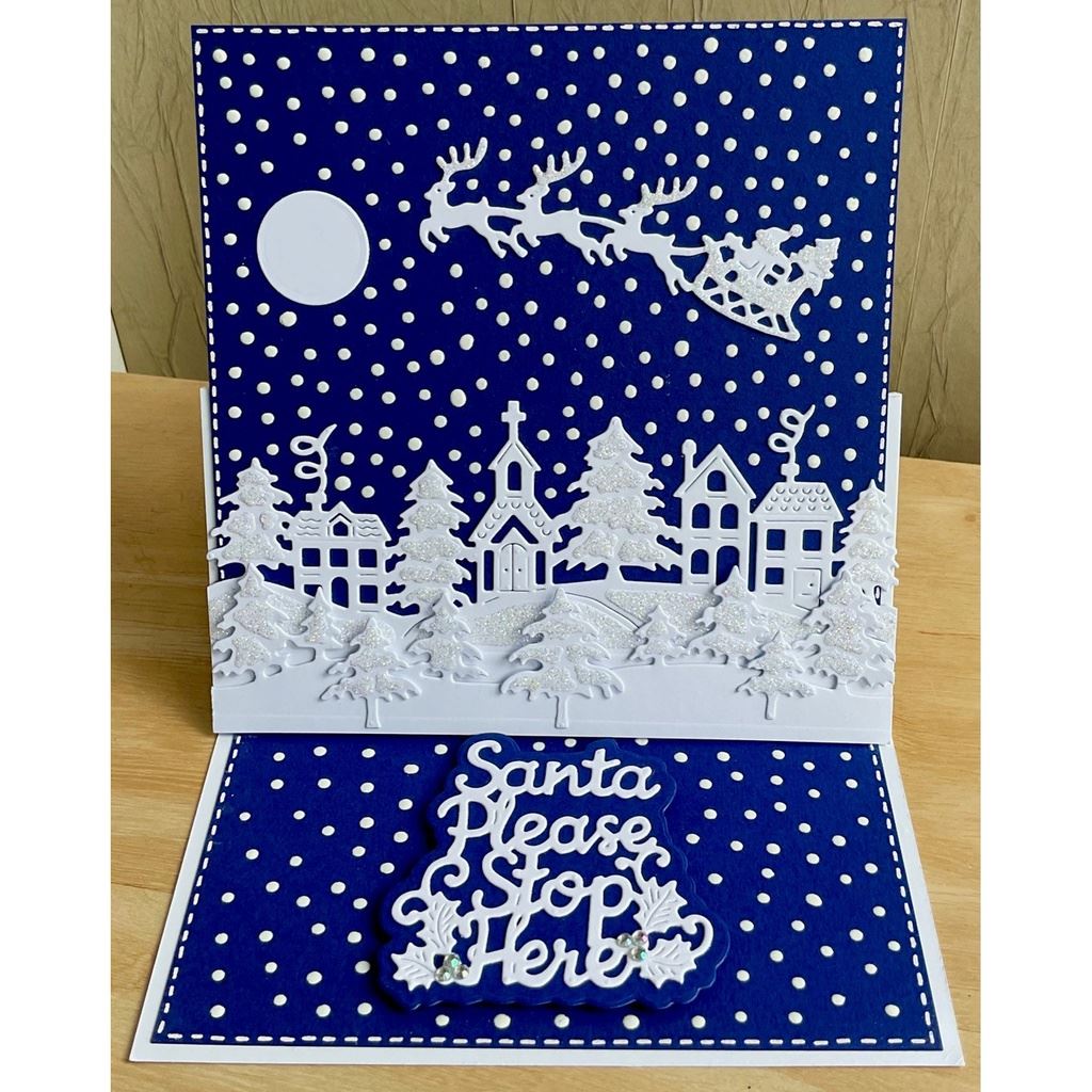 Naughty or Nice Sweet Dixie Cutting Die