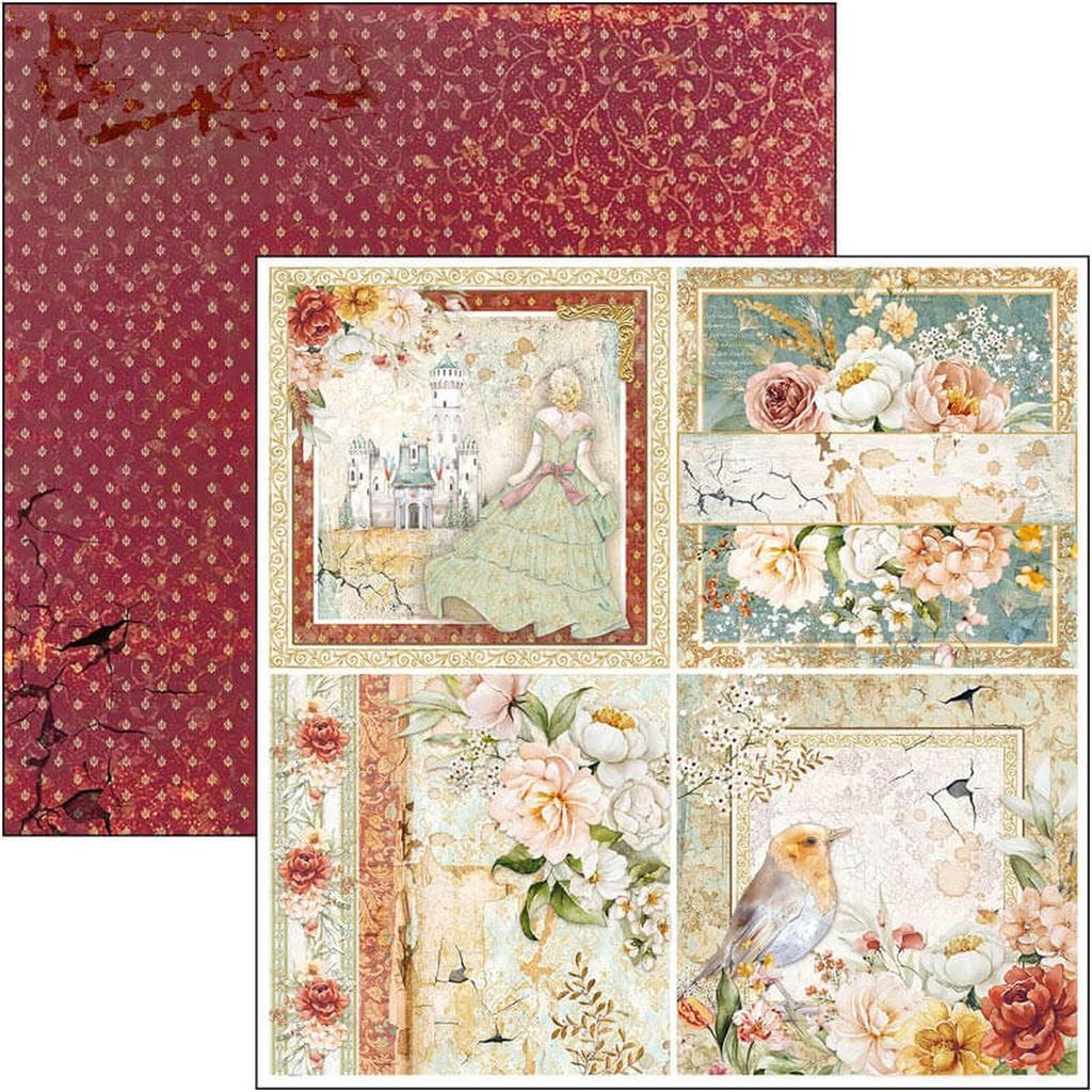 Ciao Bella 8" x 8" Paper Pad  Reign of Grace