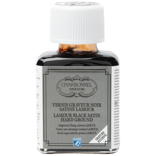 Charbonnel - Lamour Black Satin Engraver