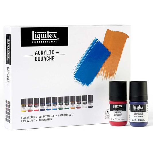 Acrylic Gouache - Essentials Set 12 x 22ml