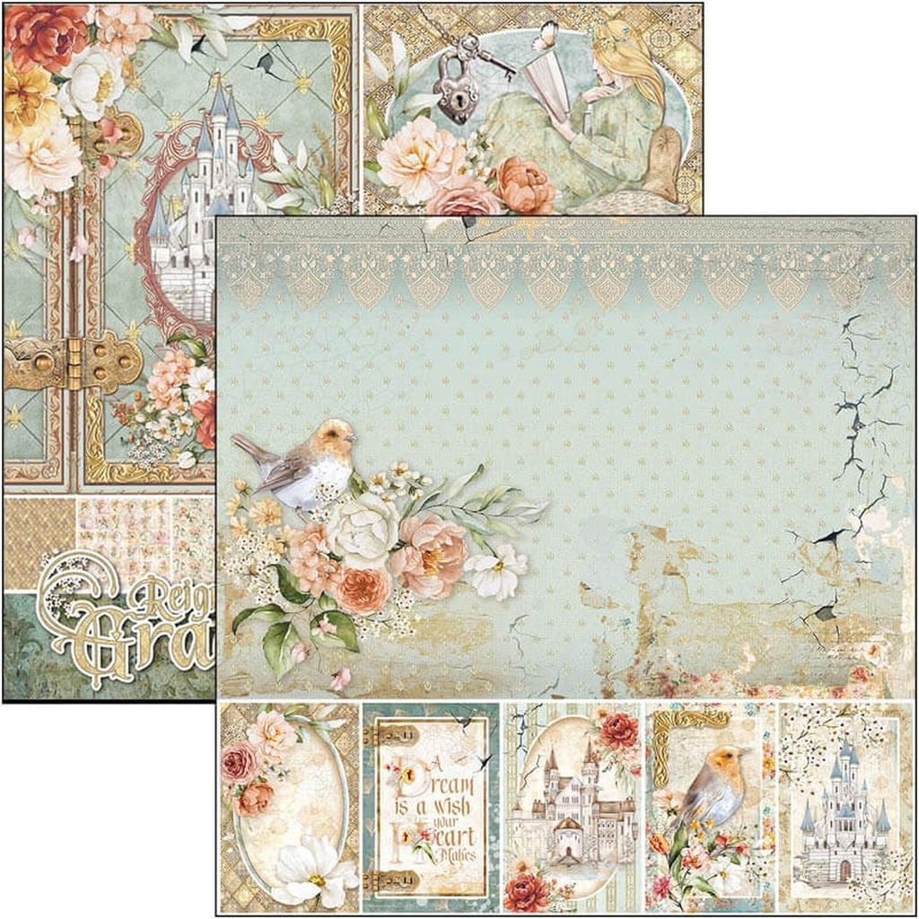 Ciao Bella 8" x 8" Paper Pad  Reign of Grace