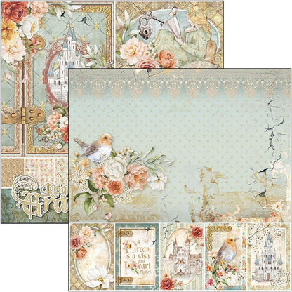 Ciao Bella 8" x 8" Paper Pad  Reign of Grace