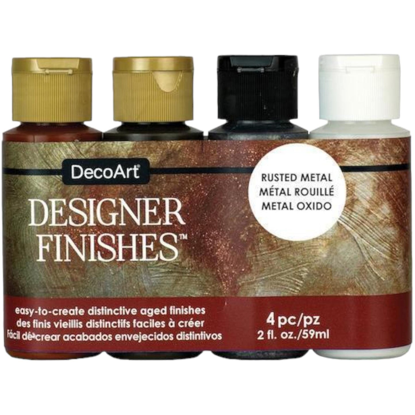 DecoArt Rusted Metal Designer Finishes 4