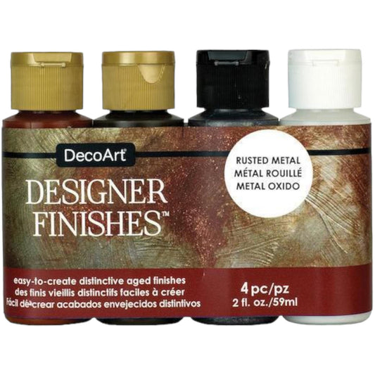 DecoArt Rusted Metal Designer Finishes 4