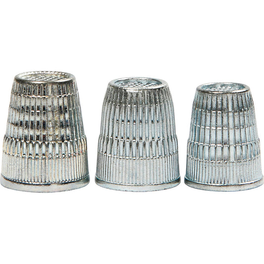 Thimbles, dia. 15+16+17 mm, 3 pc/ 1 pack