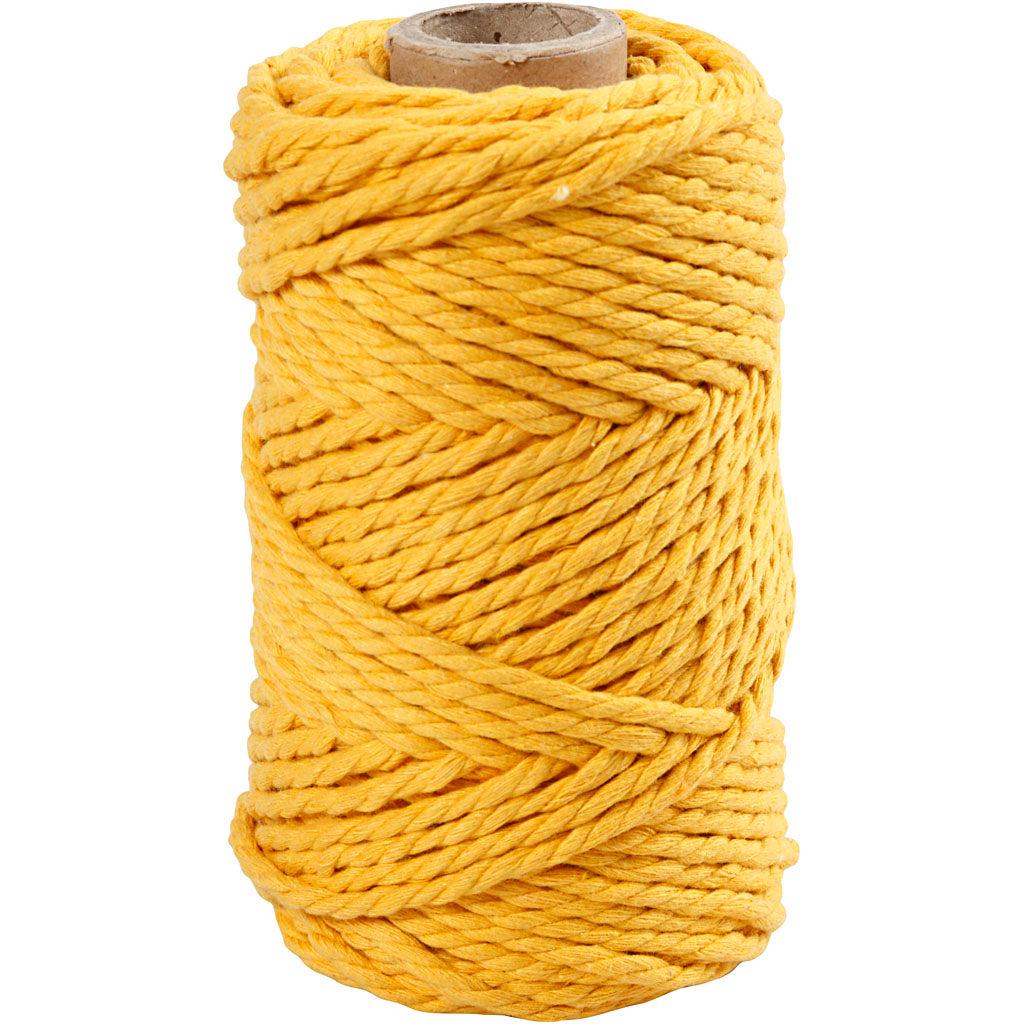 Creativ Macrame Cord, L: 55 M, dia. 4 mm