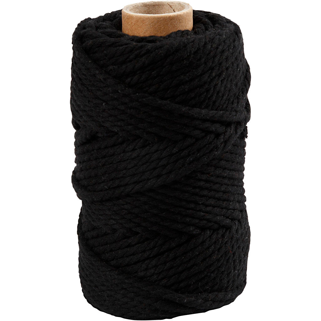 Creativ Macrame Cord, L: 55 M, dia. 4 mm