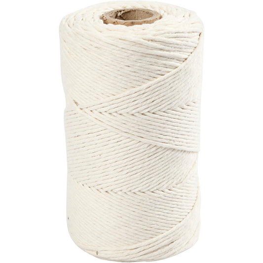 Creativ Macrame Cord, L: 198 M, dia. 2 mm