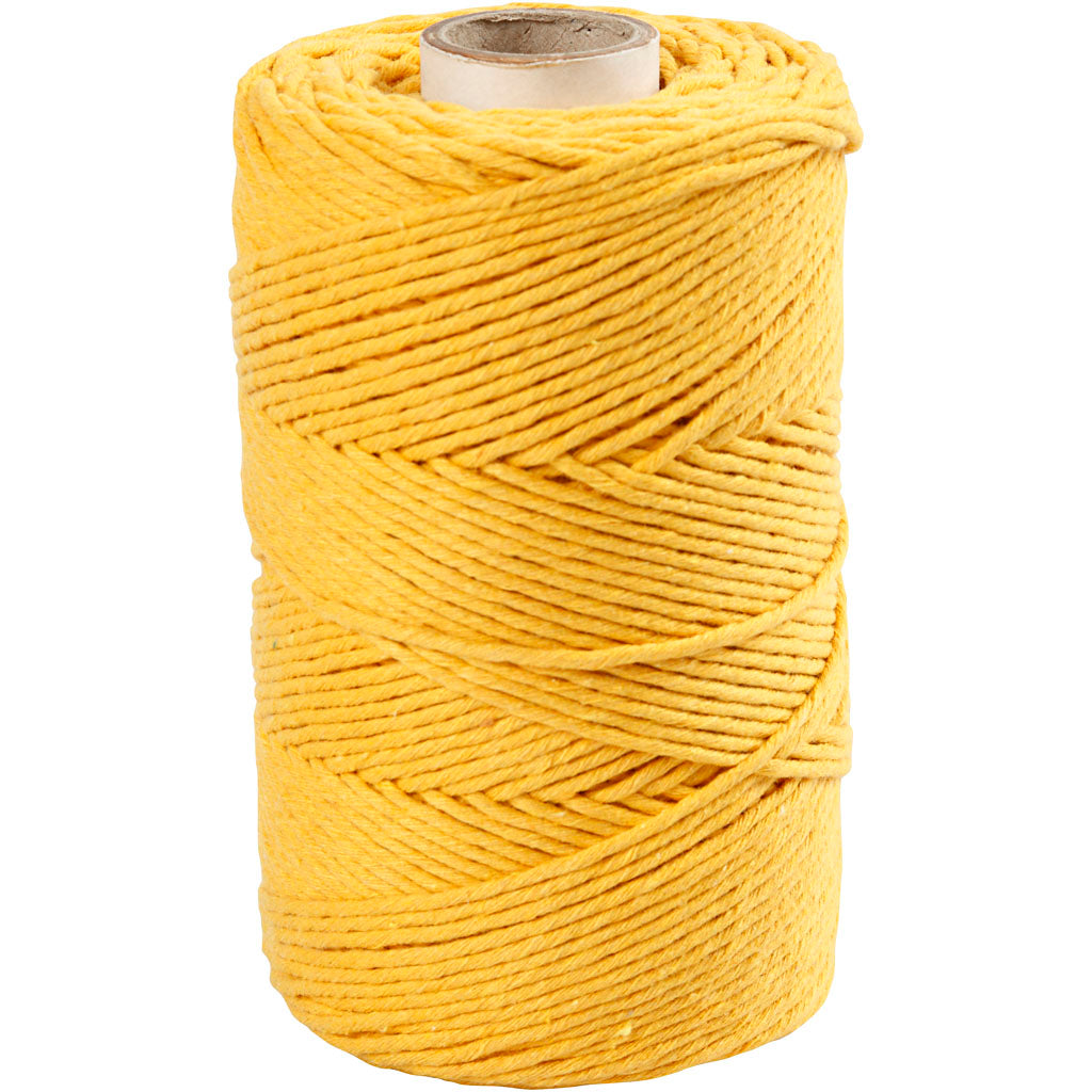 Creativ Macrame Cord, L: 198 M, dia. 2 mm