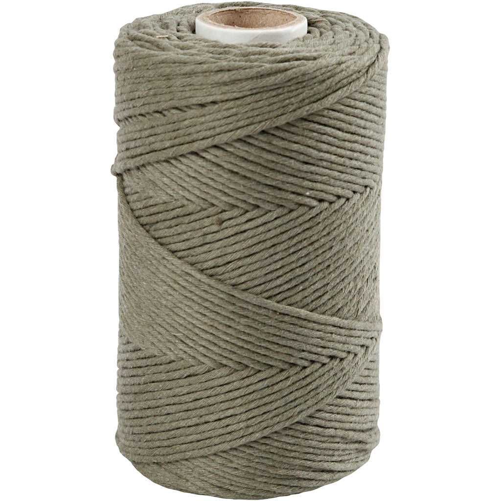 Creativ Macrame Cord, L: 198 M, dia. 2 mm