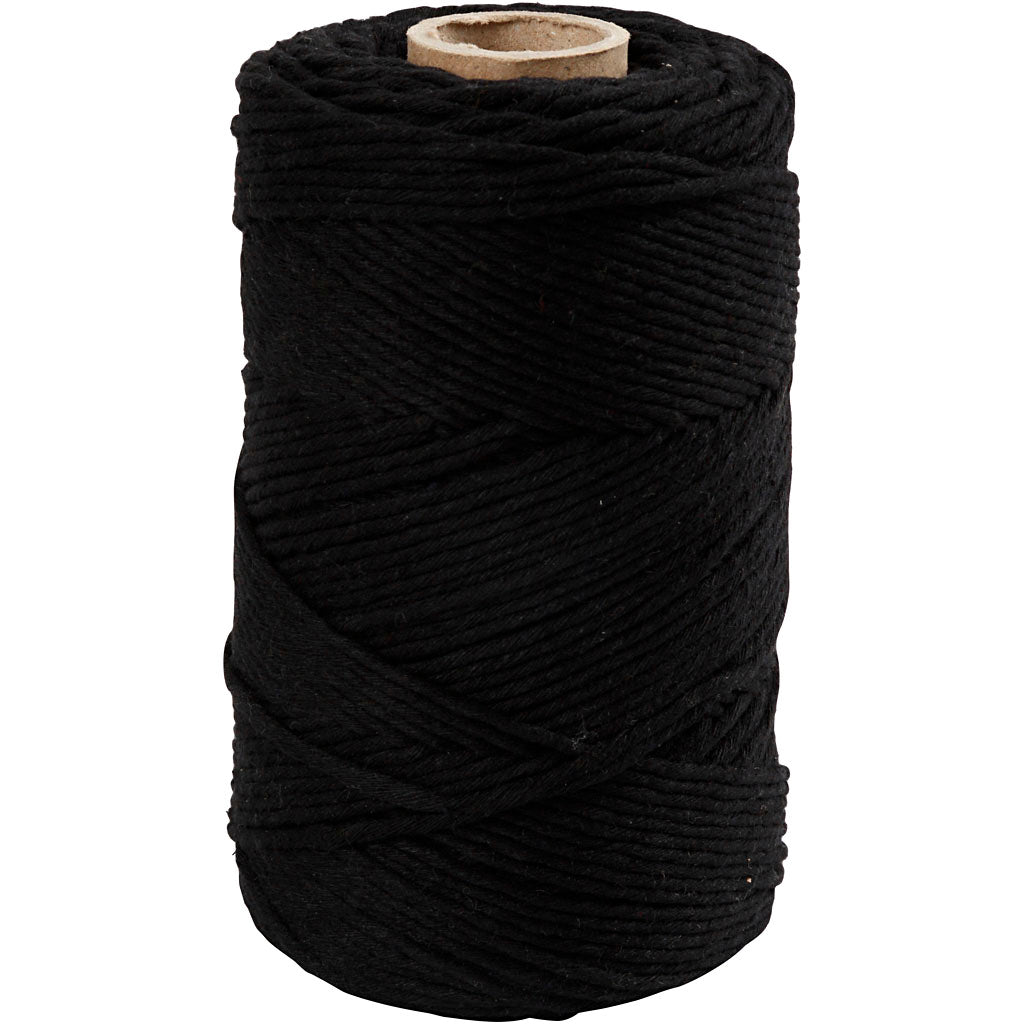 Creativ Macrame Cord, L: 198 M, dia. 2 mm