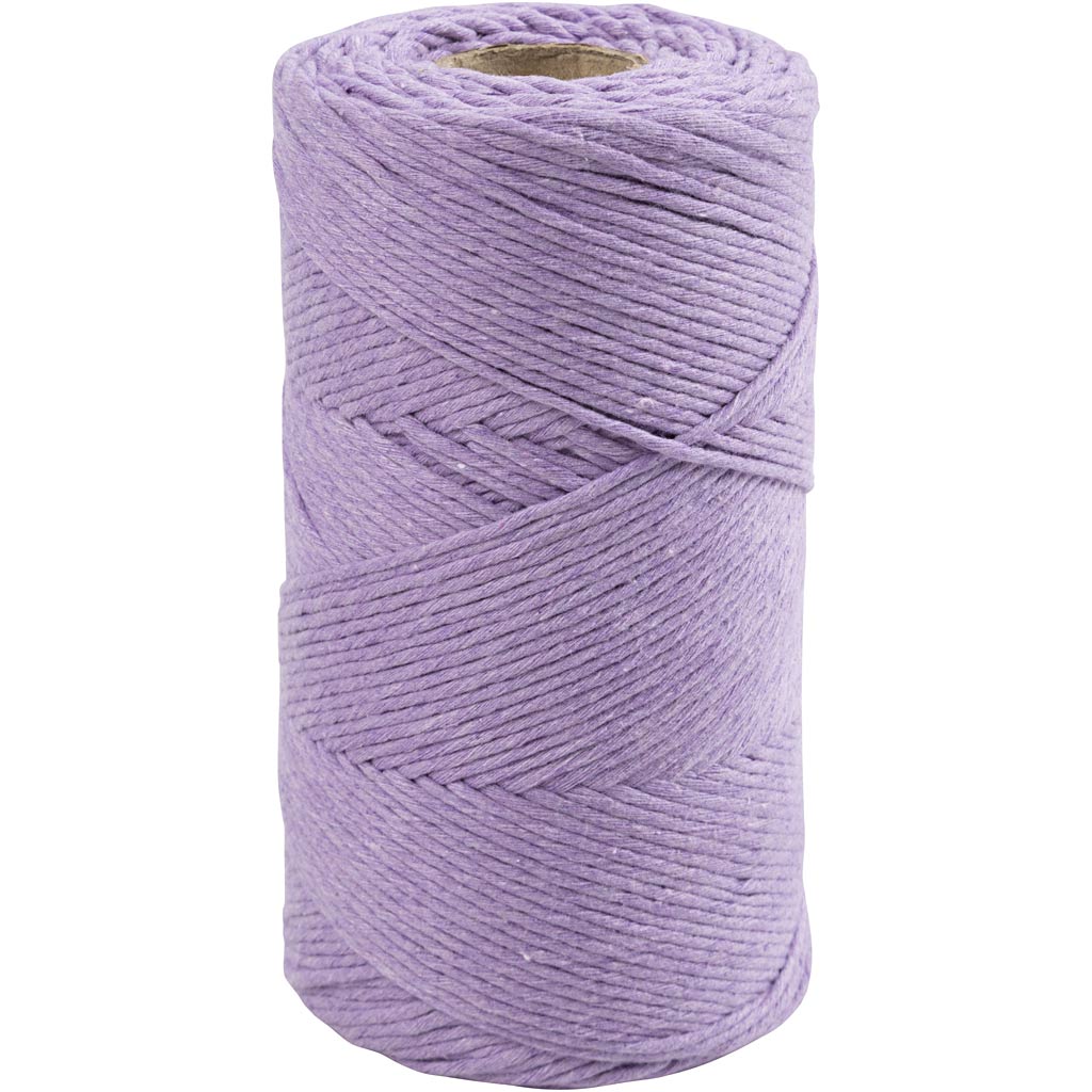 Creativ Macrame Cord, L: 198 M, dia. 2 mm