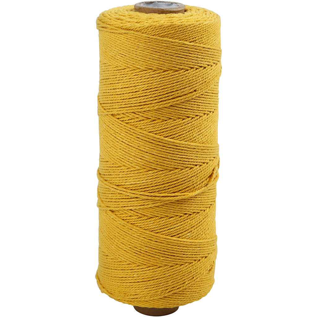 Creativ Macrame Cord, L: 315 M, thickness 1 mm, Thin quality 12/12