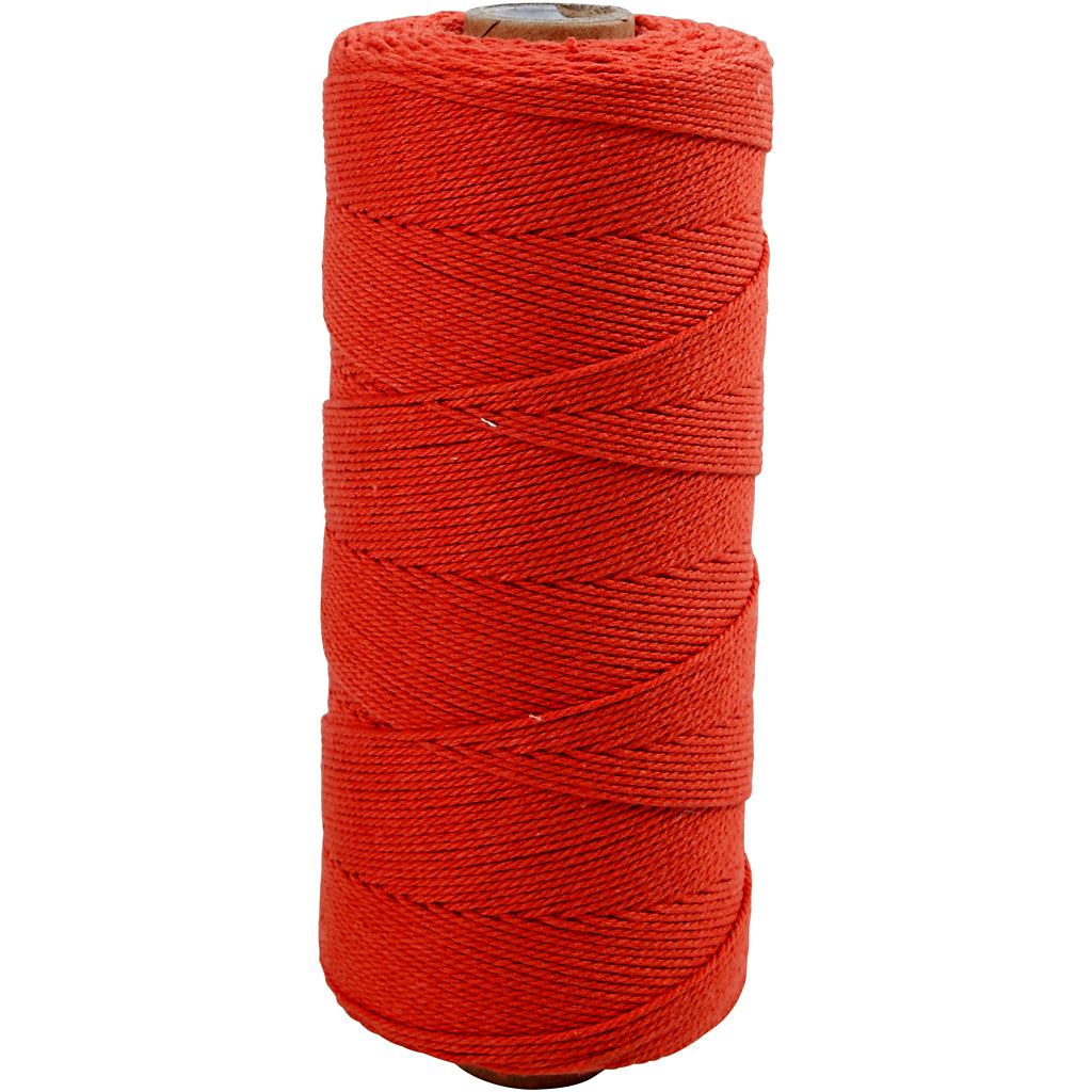 Creativ Macrame Cord, L: 315 M, thickness 1 mm, Thin quality 12/12
