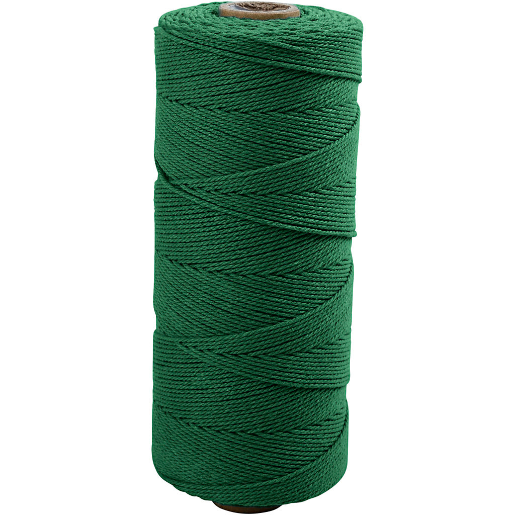 Creativ Macrame Cord, L: 315 M, thickness 1 mm, Thin quality 12/12