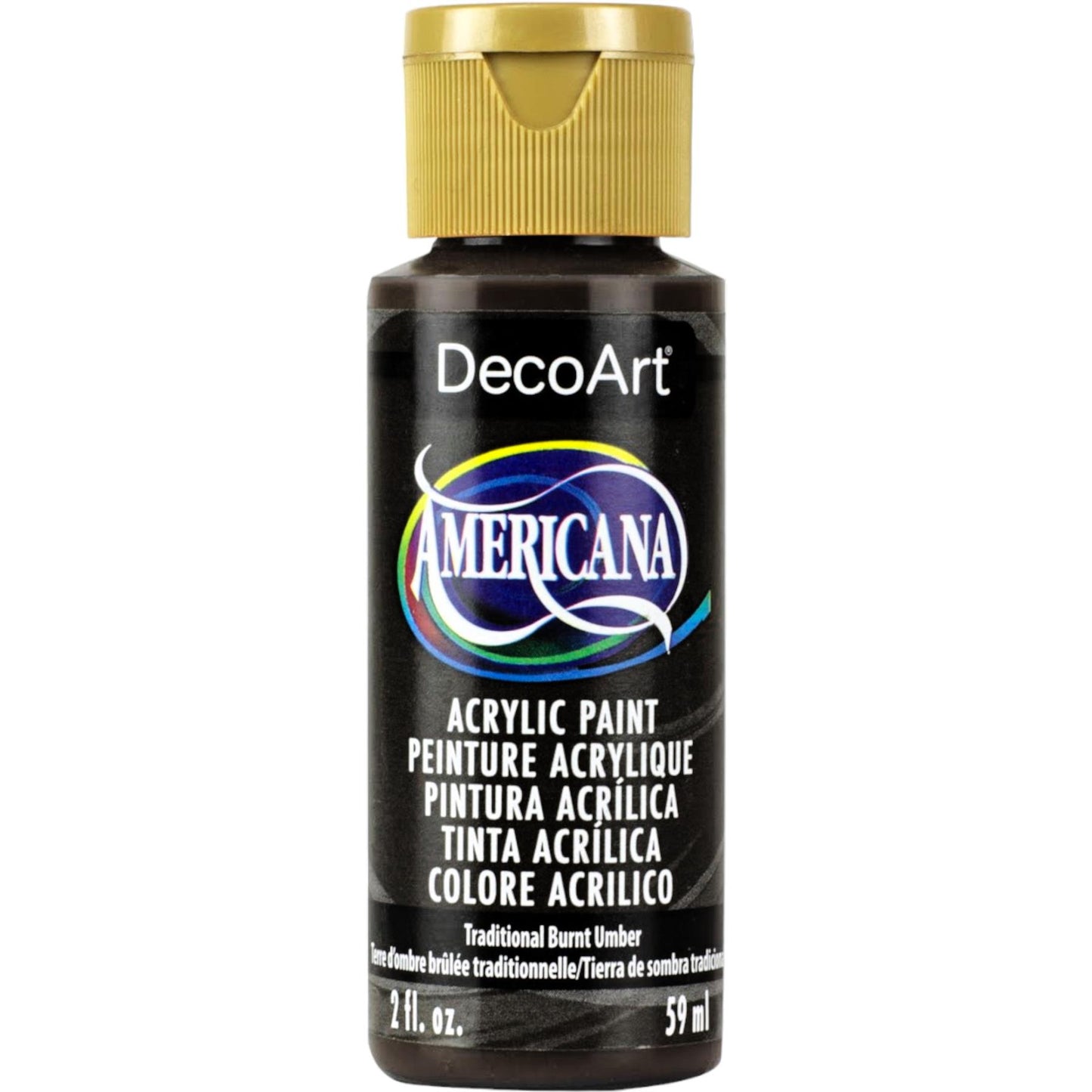 DecoArt Traditional Burnt Umber Americana Acrylic