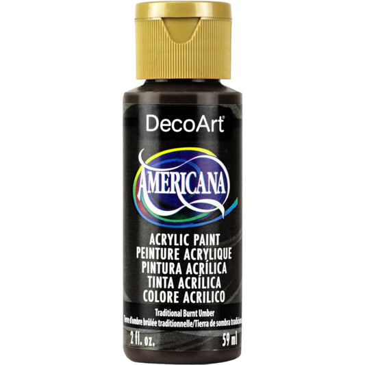 DecoArt Traditional Burnt Umber Americana Acrylic