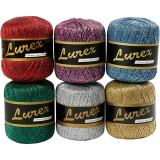 Lurex Yarn,  160 M -25 g ball