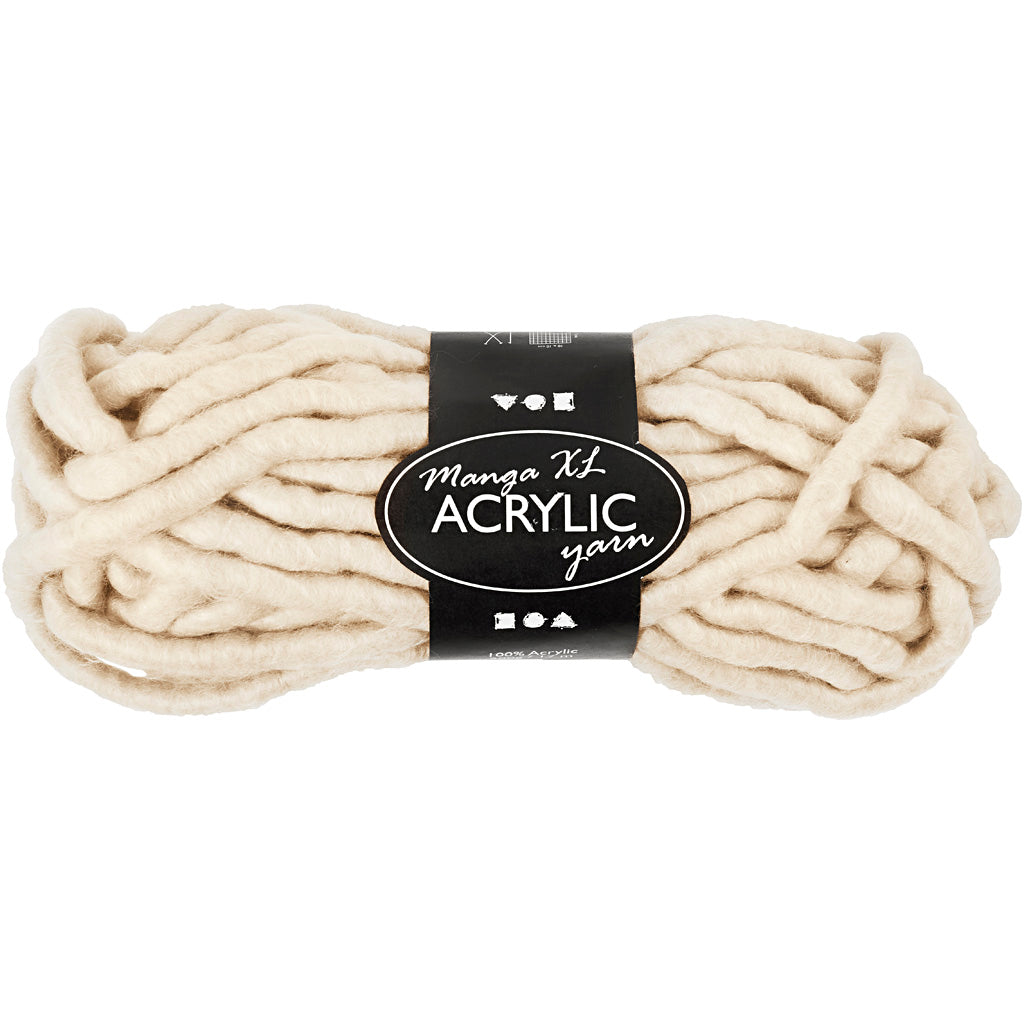 Chunky Yarn of Acrylic,17 M- 200g  size manga