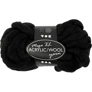 Chunky Yarn of Acrylic/Wool 15 M - 300g  size mega