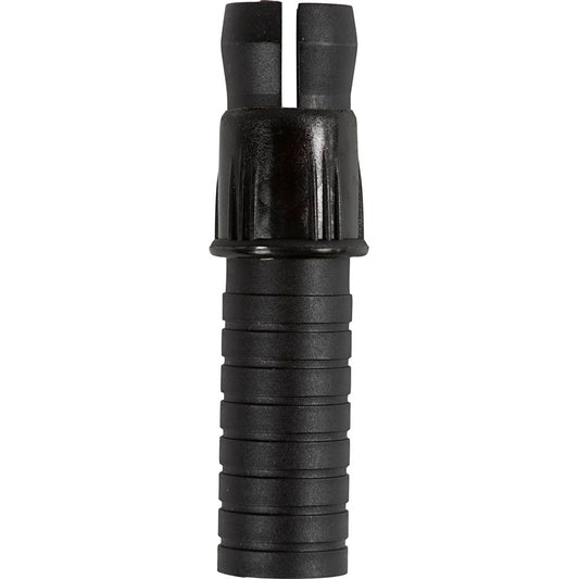 Oil Pastel Holder, L: 6,2 cm, dia. 1 cm, black, 3 pc/ 1 pc
