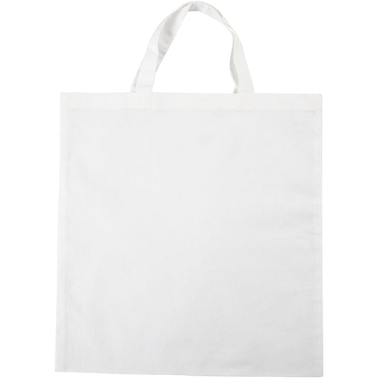 Shopping Bag, size 38x42, 130, white, 20 pc/ 1 pack