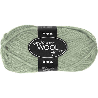 Melbourne Wool Yarn, L: 92 M, 50g Balls