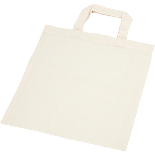 Tote Bag, size 30x33 cm, 135 g, light natural, 1 pc